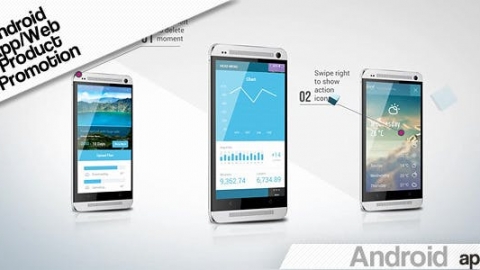 AE模板 Android AppWeb产品推广 Android AppWeb Product Promotion
