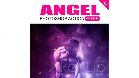 PS动作-天使Angel Photoshop Action