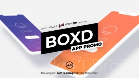 AE模板 应用程序促销 App Promo