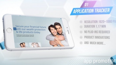 AE模板 应用程序推广 App Promotion