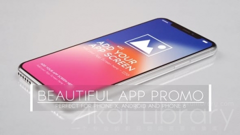 AE模板 漂亮的应用程序促销 Beautiful App Promo
