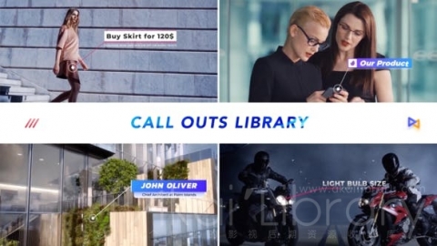 AE模板 呼出信息 Call Outs