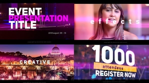 AE模板 会议活动企业推广 Conference Event Corporate Promotion