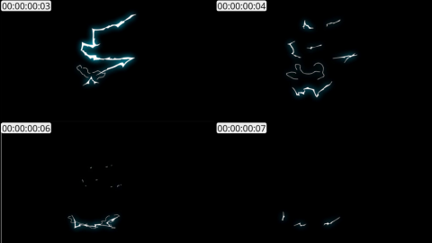 AE模板 动态电元素 Dynamic ELECTRIC Elements 01