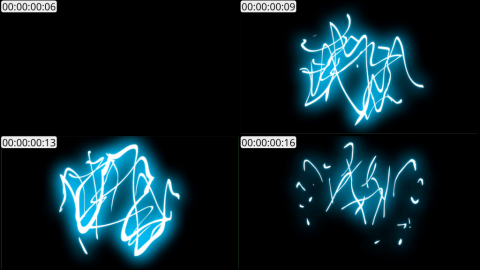 AE模板 卡通手绘电 Cartoon Electricity And Titles | After Effects 02