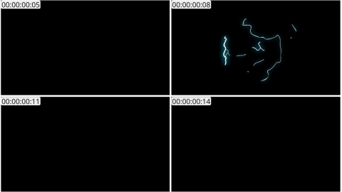 AE模板 手绘闪电能量元素 Hand Drawn Electric Elements Pack | After Effects 09