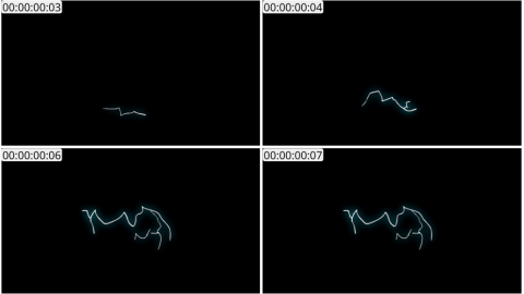 AE模板 卡通手绘电 Cartoon Electric Elements And Titles | After Effects 11