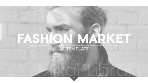 AE模板 时装市场 Fashion Market