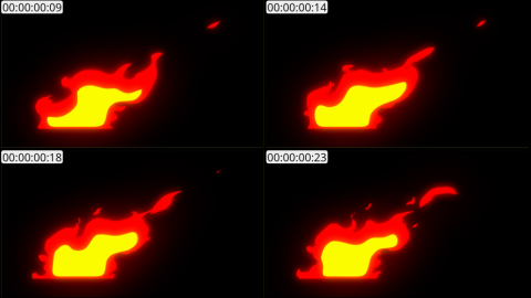 AE模板 手绘火焰元素 Hand Drawn FIRE Elements | After Effects 02