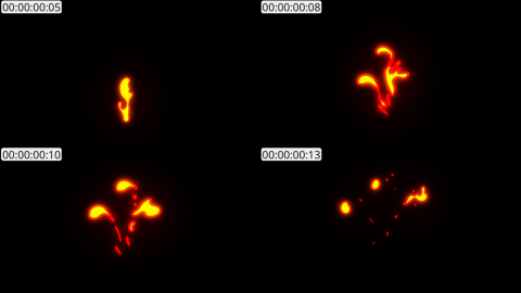 AE模板 手绘火焰元素 Flash FX Flame Elements | After Effects 03