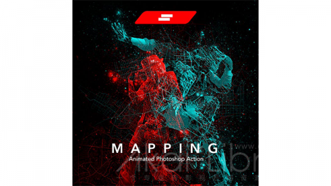 PS动作-Gif动画映射Gif Animated Mapping Photoshop Action