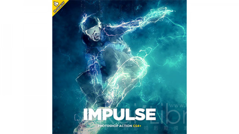 PS动作 脉冲Impulse CS4+ Photoshop Action