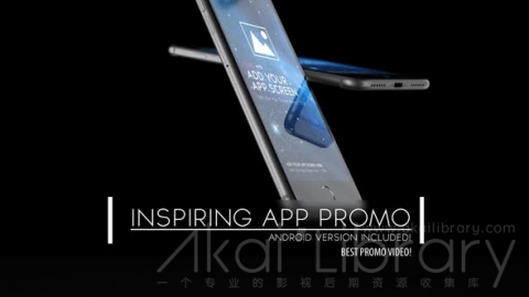 AE模板 鼓舞人心的应用程序促销 Inspiring App Promo