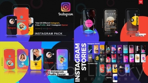 AE模板 Instagram包 Instagram Pack