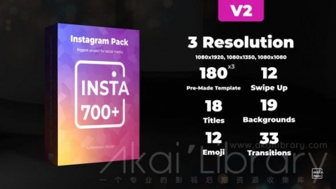 AE模板 Instagram故事包 Instagram Stories Pack