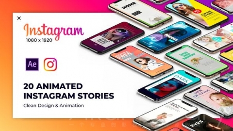AE模板 Instagram故事包 Instagram Stories Package