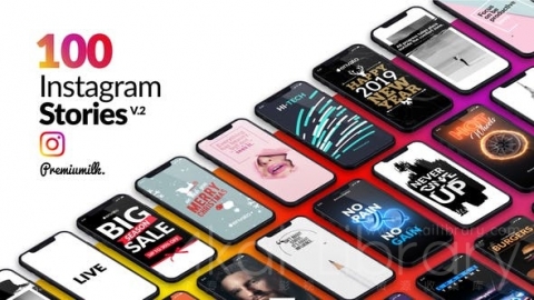 AE模板 Instagram故事包 Instagram Stories Package