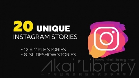 AE模板 Instagram故事包 Instagram Stories