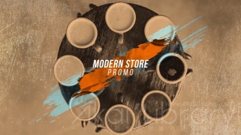 AE模板 现代商店活动促销 Modern Store Event Promo