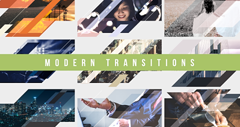 AE模板 现代转场 Modern Transitions 10 Pack Volume 4