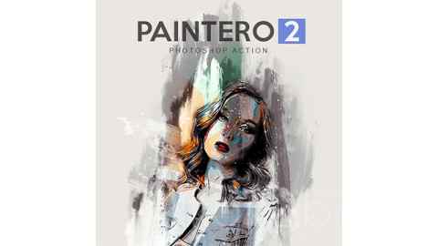 PS动作-画家Paintero 2 – Photoshop Action