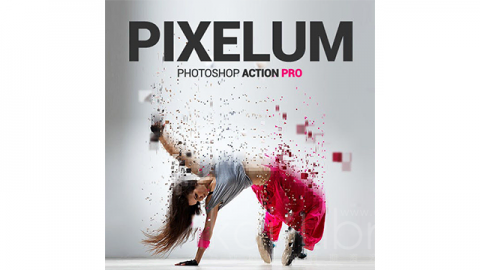 PS动作-像素Pixelum PS Action