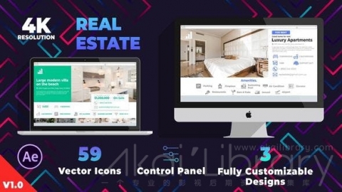 AE模板 房地产促销 Real Estate Promo