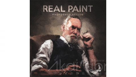 PS动作-真正的绘画Real Paint – Photoshop Action