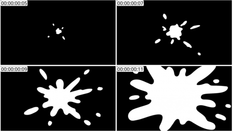 AE模板 手绘液体运动形状线条 Liquid Motion Shapes | After Effects 05