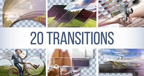 AE模板 过渡包 Transitions Pack