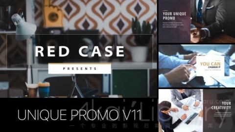 AE模板 独特的促销企业演示 Unique Promo v11  Corporate Presentation