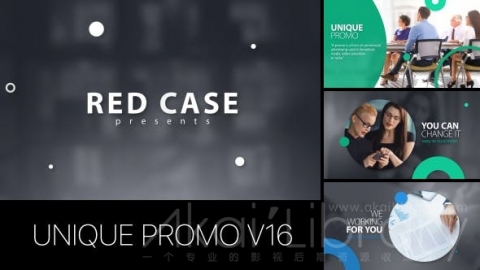 AE模板 独特的促销企业演示 Unique Promo v16  Corporate Presentation