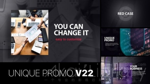 AE模板 独特的促销企业演示 Unique Promo v22  Corporate Presentation