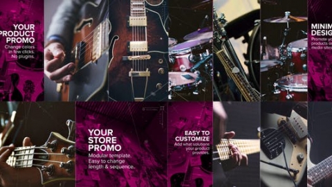 AE模板 乐观的商店或产品促销 Upbeat Store or Product Promo
