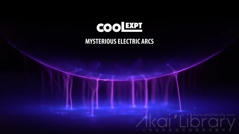 视频素材 1080P科学反应创意视频Cool Experiments  Mysterious Electric Arcs