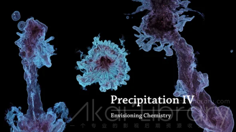 视频素材 1080P科学反应创意视频Envisioning Chemistry  Precipitation IV