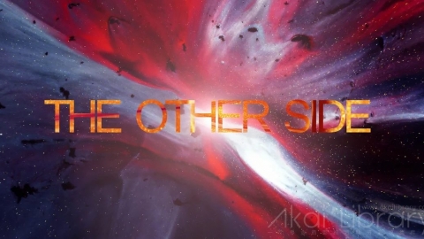 视频素材 4K液体油漆色彩溶解流动水墨创意视频THE OTHER SIDE