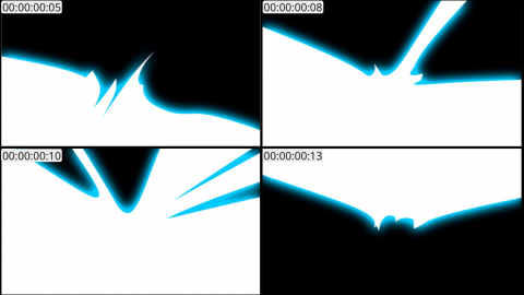 AE模板 手绘闪电能量转场 Handy Electric Transitions After Effects 02
