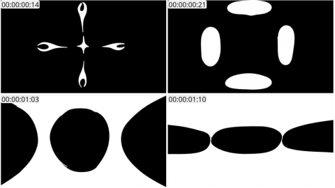 AE模板 手绘液态转场 Funny Cartoon Transitions After Effects 02
