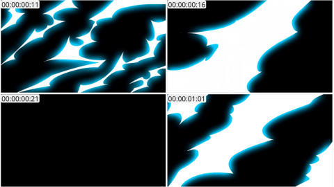 AE模板 手绘闪电能量转场 Handy Electric Transitions After Effects 06