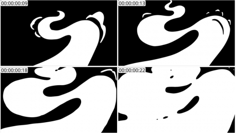AE模板 手绘液态转场 Funny Liquid Transitions After Effects 10
