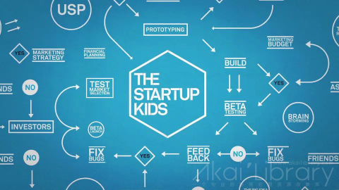 创意参考视频 创意短片动画广告The Startup Kids   Title sequence