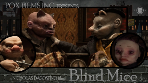 创意参考视频 定格动画创意短片Blind Mice