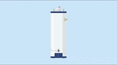 图片素材 扁平厨房燃气壁挂炉热水器 4