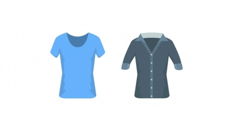 图片素材 扁平短袖衬衣衬衫衣服 16