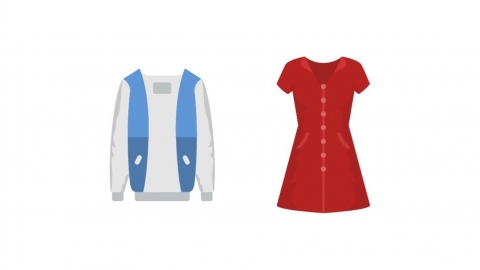 图片素材 扁平夹克运动服连衣裙裙子衣服 14