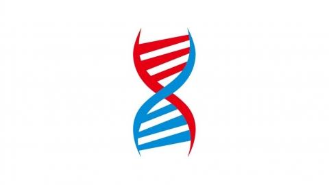 图片素材 扁平DNA基因细胞医疗 1