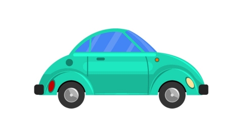 图片素材 扁平车辆甲壳虫轿车 13