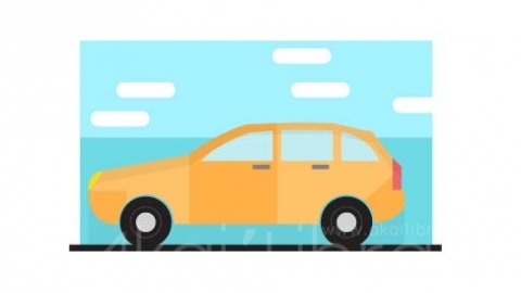图片素材 扁平车辆汽车1