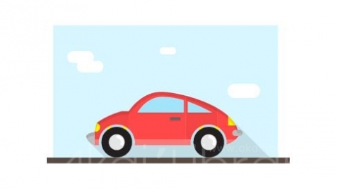 图片素材 扁平车辆汽车10